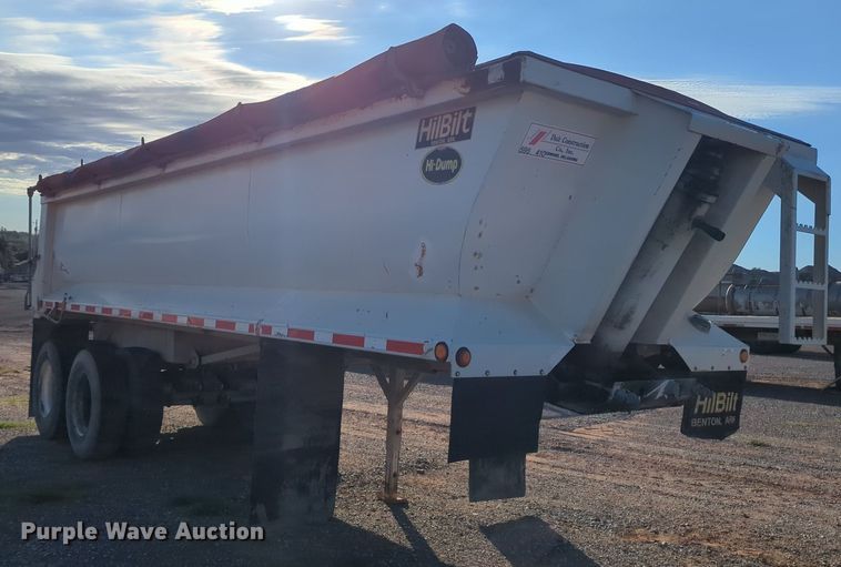 image for item MX9477 2011 Hilbilt  end dump trailer