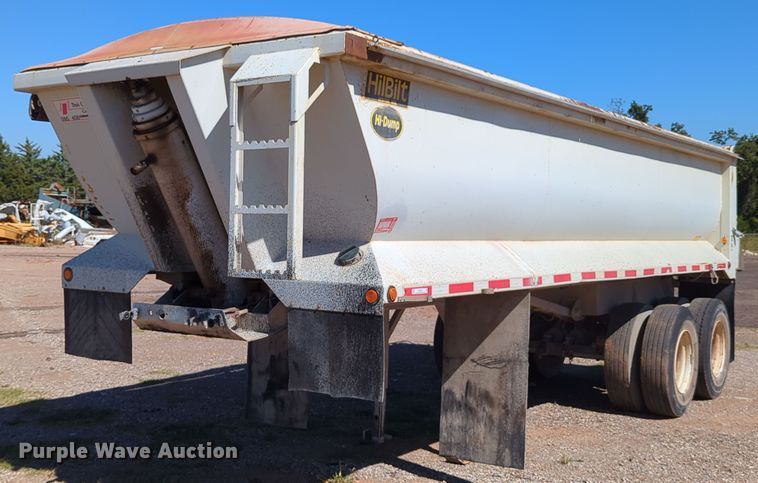 image for item MX9478 2011 Hilbilt  end dump trailer