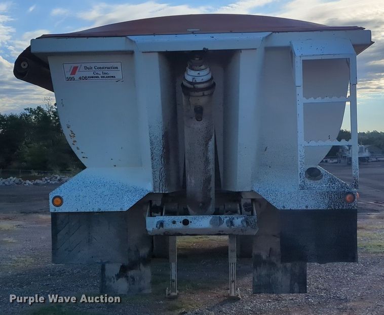 image for item MX9478 2011 Hilbilt  end dump trailer