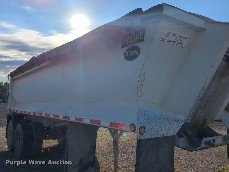 image for item MX9478 2011 Hilbilt  end dump trailer