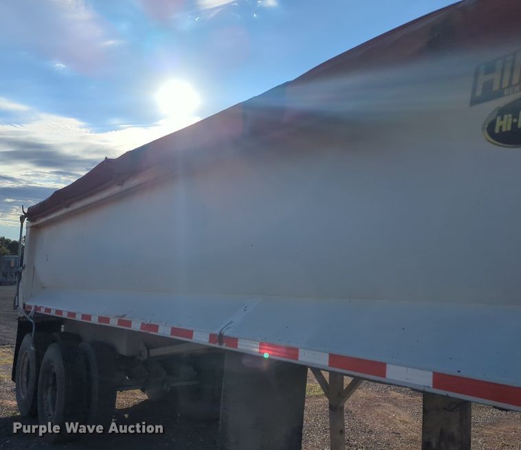 image for item MX9478 2011 Hilbilt  end dump trailer