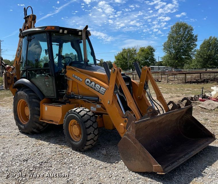 image for item NA9672 2013 Case 580N  backhoe