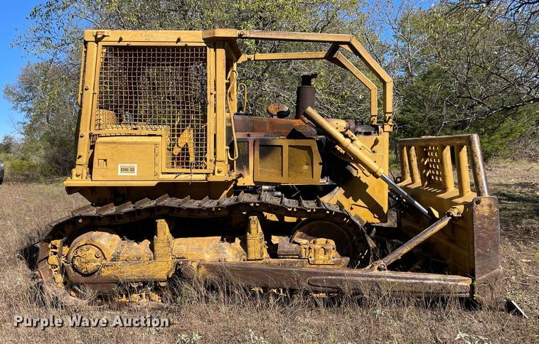 image for item NA9682 1984 Caterpillar D6D  dozer