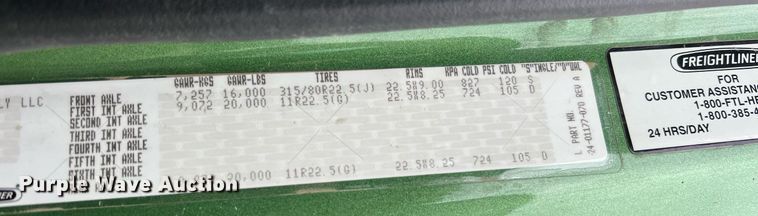 image for item NI9105 2009 Freightliner Business Class M2  dump truck