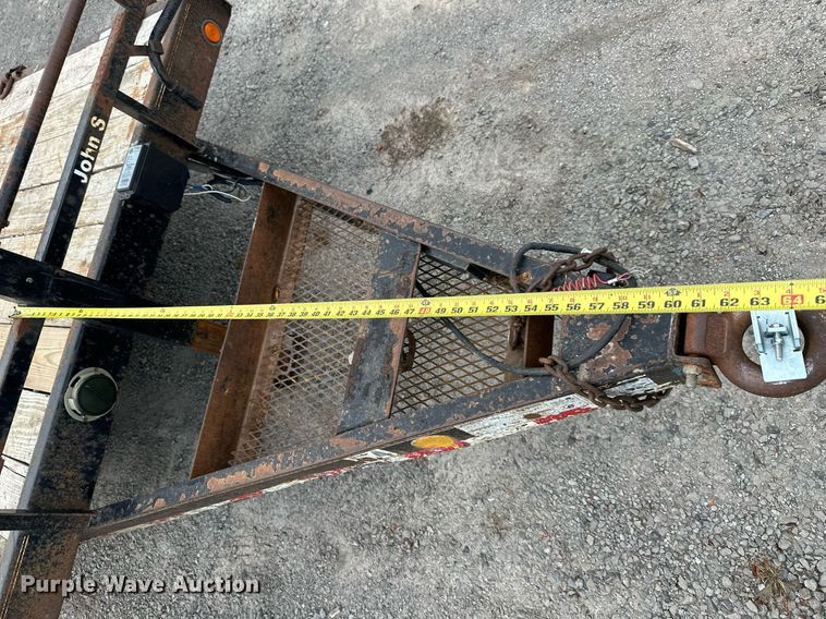 image for item NL9082 2015 Load Trail  equipment trailer