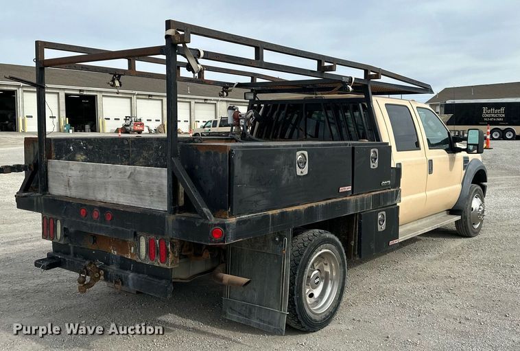 image for item NL9086 2009 Ford F550 Super Duty XL  Crew Cab utility / service truck