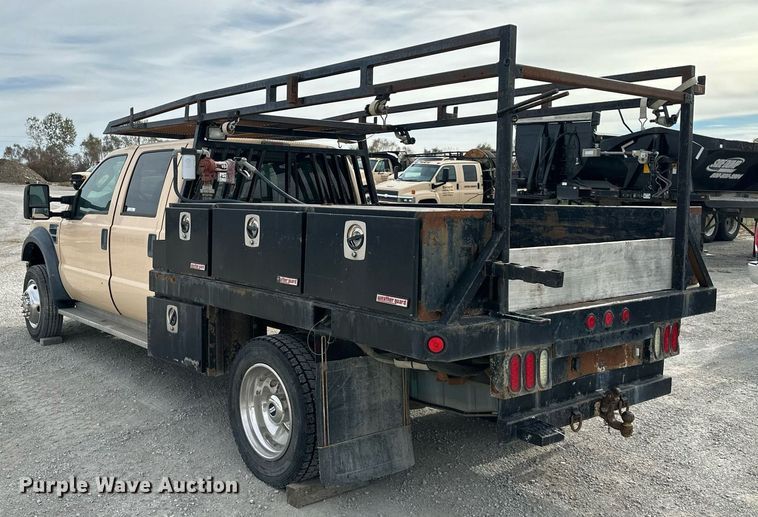 image for item NL9086 2009 Ford F550 Super Duty XL  Crew Cab utility / service truck