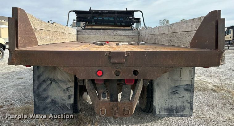 image for item NL9087 1990 GMC TopKick  dump flatbed truck