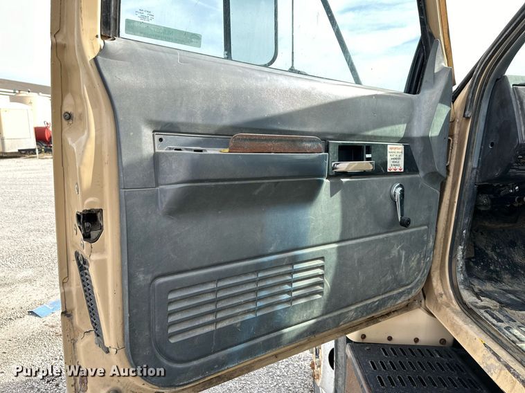 image for item NL9087 1990 GMC TopKick  dump flatbed truck