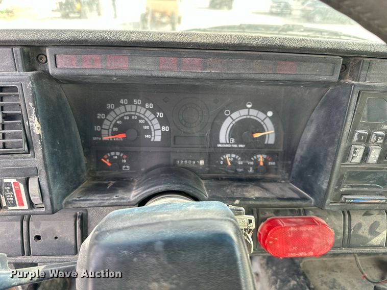 image for item NL9087 1990 GMC TopKick  dump flatbed truck