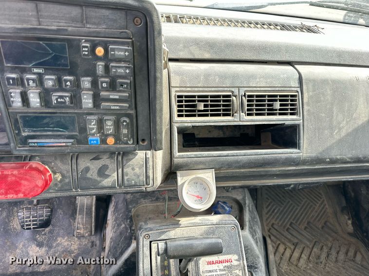 image for item NL9087 1990 GMC TopKick  dump flatbed truck