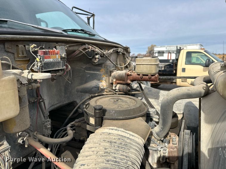 image for item NL9087 1990 GMC TopKick  dump flatbed truck