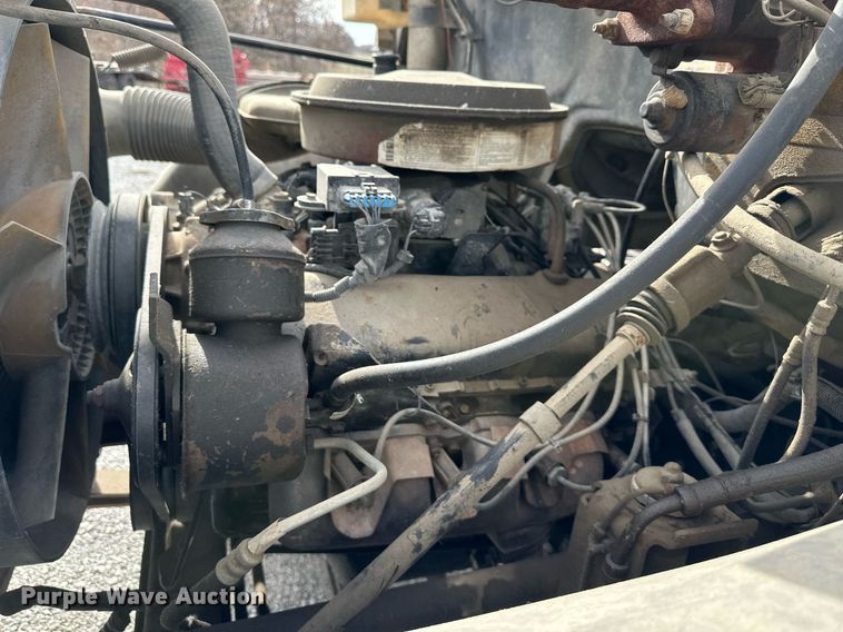 image for item NL9087 1990 GMC TopKick  dump flatbed truck