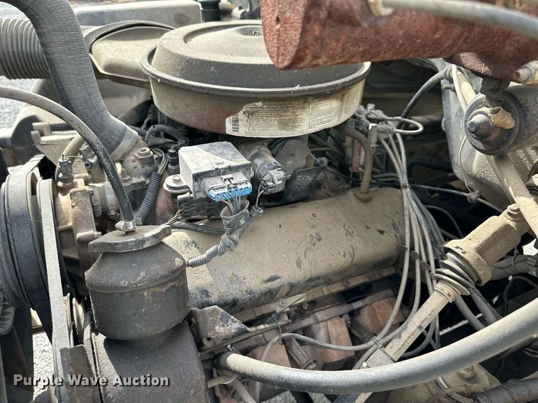 image for item NL9087 1990 GMC TopKick  dump flatbed truck