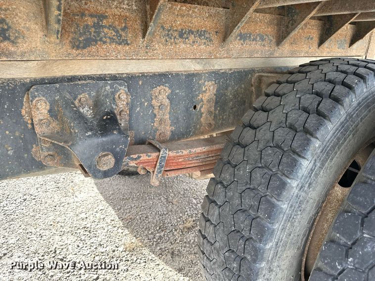 image for item NL9087 1990 GMC TopKick  dump flatbed truck