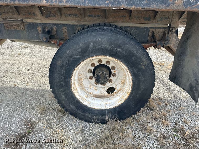 image for item NL9087 1990 GMC TopKick  dump flatbed truck