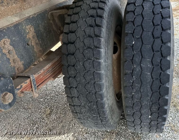 image for item NL9087 1990 GMC TopKick  dump flatbed truck