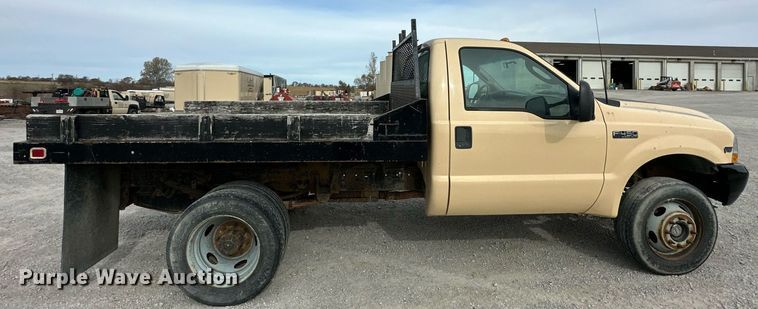 image for item NL9089 2003 Ford F450 Super Duty XL  dump flatbed truck