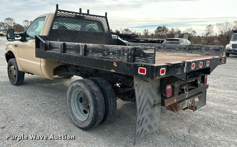 image for item NL9089 2003 Ford F450 Super Duty XL  dump flatbed truck