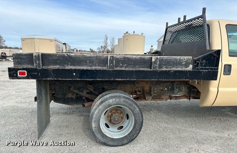 image for item NL9089 2003 Ford F450 Super Duty XL  dump flatbed truck