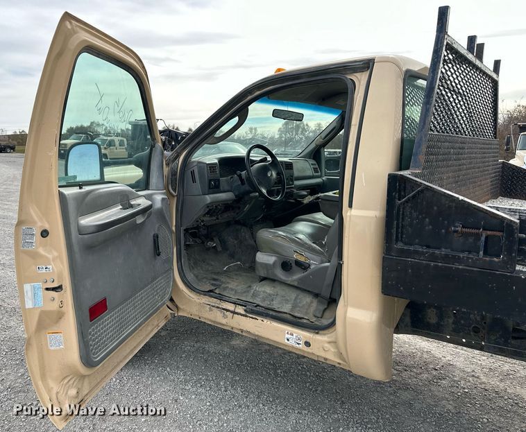 image for item NL9089 2003 Ford F450 Super Duty XL  dump flatbed truck