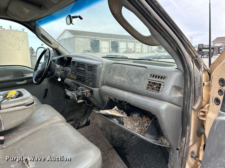 image for item NL9089 2003 Ford F450 Super Duty XL  dump flatbed truck