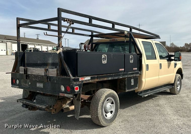 image for item NL9091 2010 Ford F250 Super Duty XL  Crew Cab utility bed pickup truck