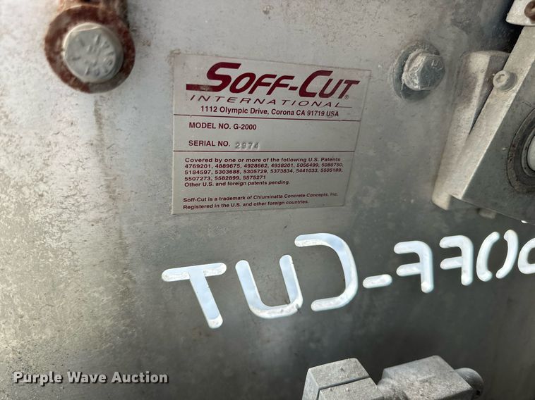 image for item NL9101 Soff Cut G-2000  concrete saw