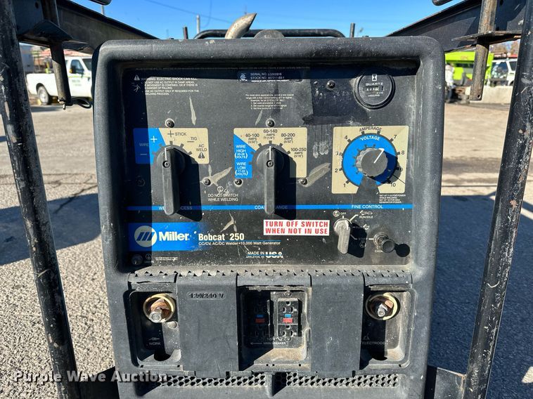 image for item NL9136 Miller Bobcat 250 welder/generator