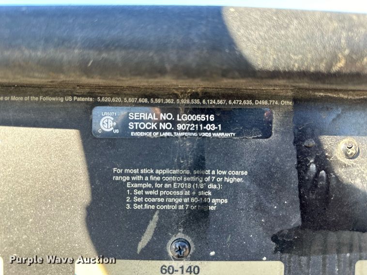 image for item NL9136 Miller Bobcat 250 welder/generator