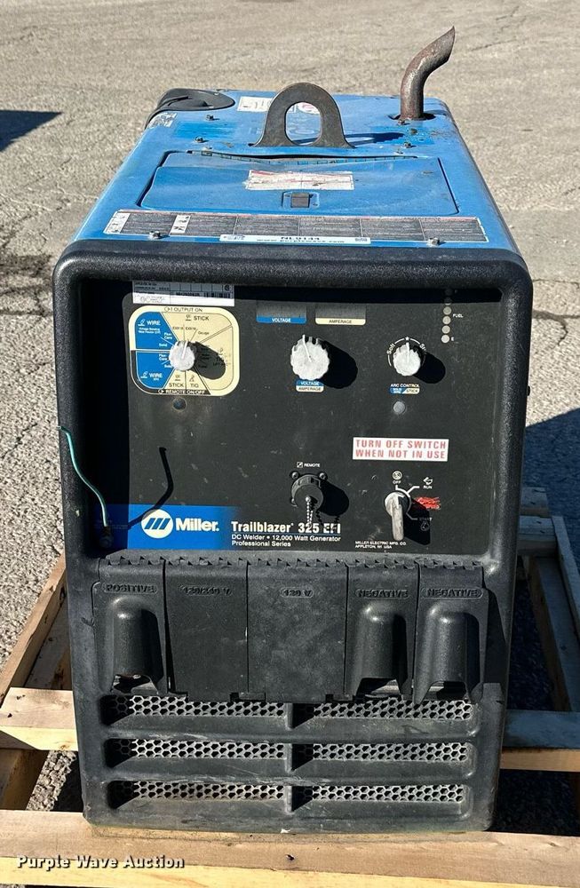image for item NL9144 Miller Trailblazer 325 EFI welder/generator