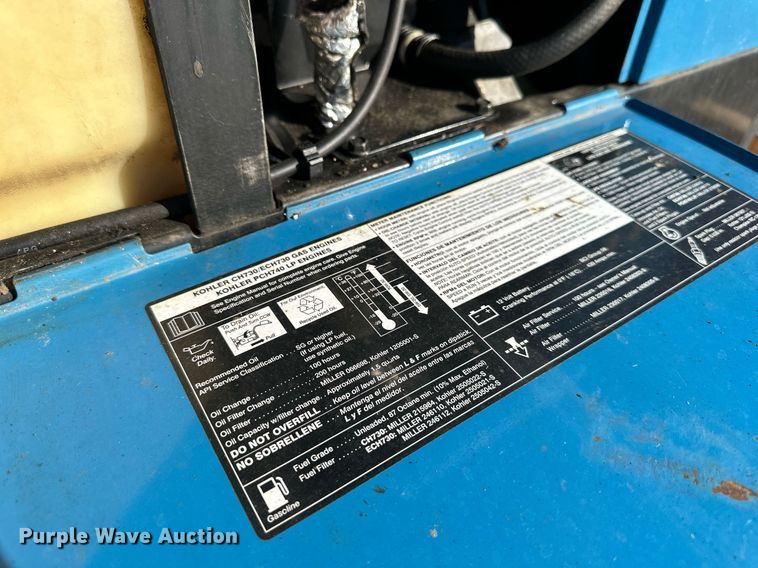image for item NL9144 Miller Trailblazer 325 EFI welder/generator
