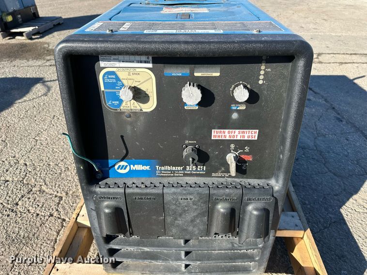 image for item NL9144 Miller Trailblazer 325 EFI welder/generator
