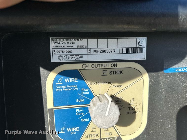 image for item NL9144 Miller Trailblazer 325 EFI welder/generator