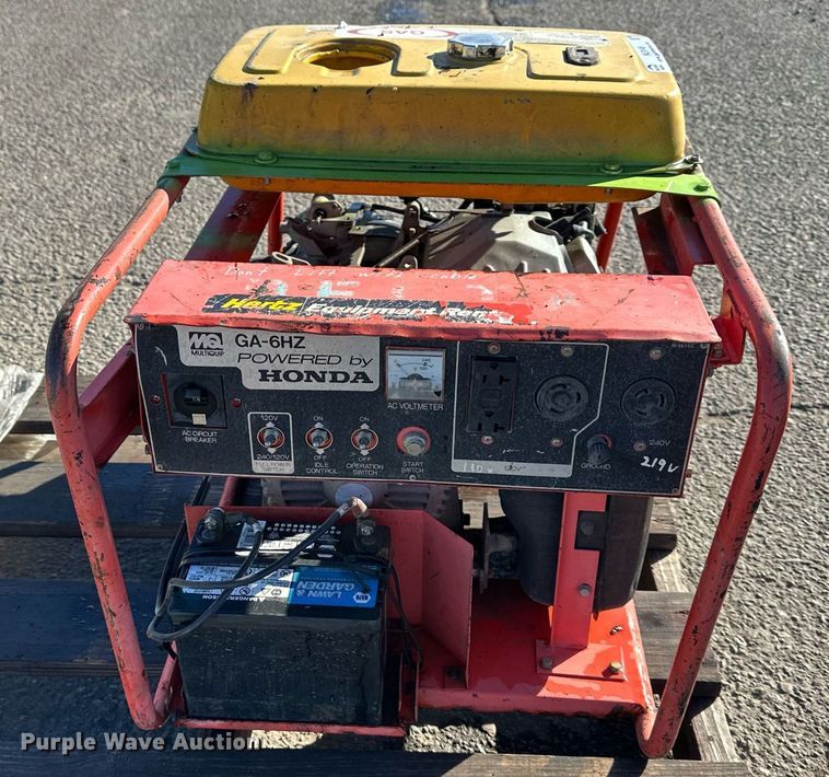 image for item NL9146 Multiquip 6000 generator