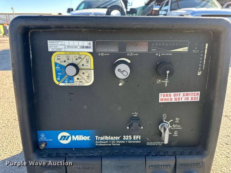 image for item NL9155 Miller Trailblazer 325 EFI welder/generator