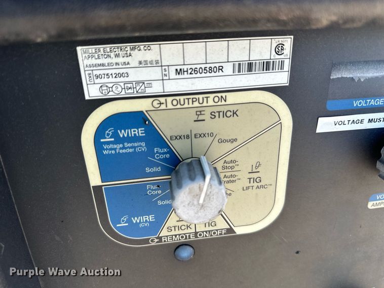 image for item NL9156 Miller Trailblazer 325 EFI  welder/generator