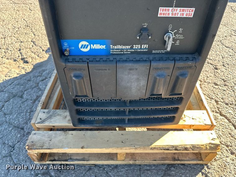 image for item NL9158 Miller Trailblazer 325 EFI welder/generator