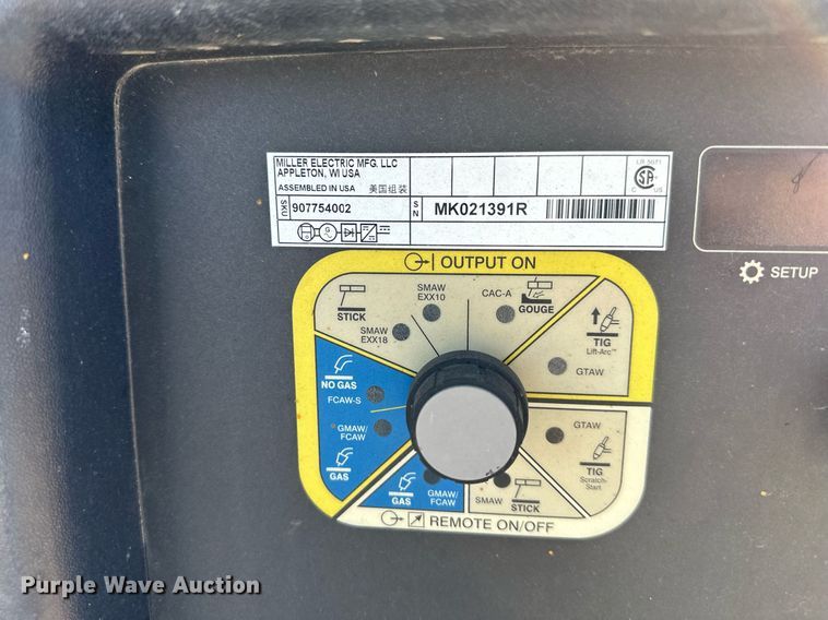 image for item NL9158 Miller Trailblazer 325 EFI welder/generator