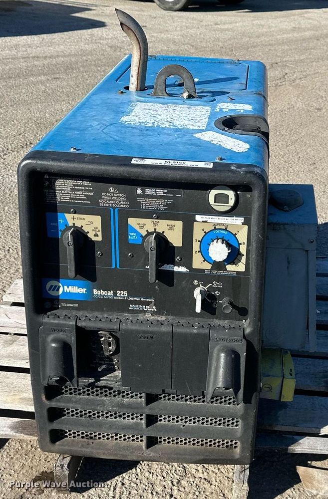 image for item NL9160 Miller Bobcat 225 welder/generator
