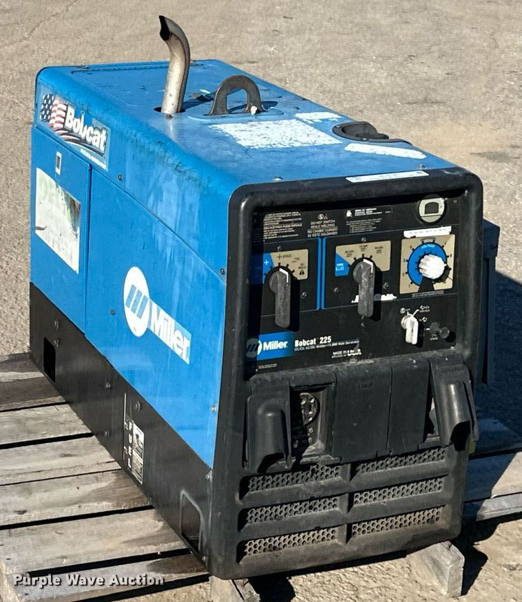 image for item NL9160 Miller Bobcat 225 welder/generator