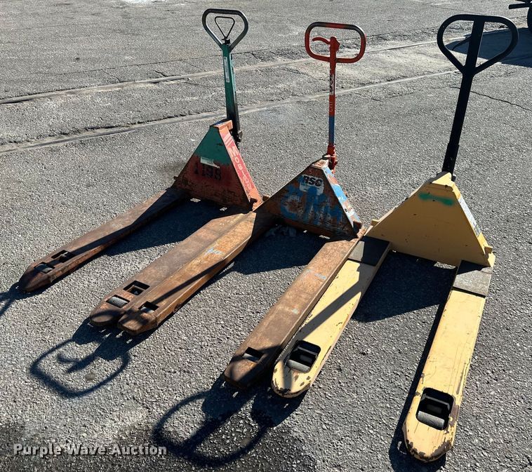 image for item NL9161 (3) pallet jacks 