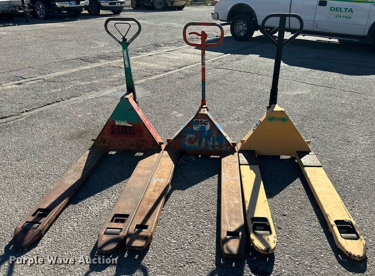 image for item NL9161 (3) pallet jacks 