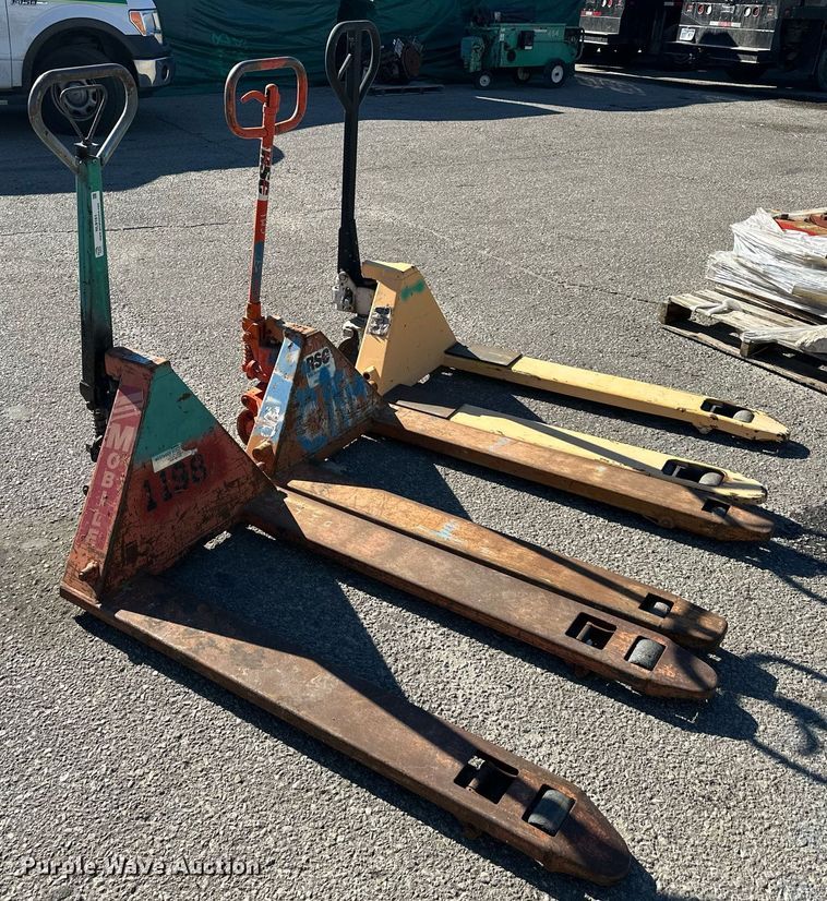 image for item NL9161 (3) pallet jacks 