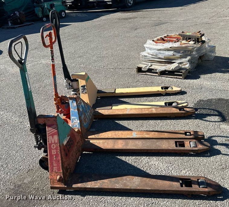 image for item NL9161 (3) pallet jacks 