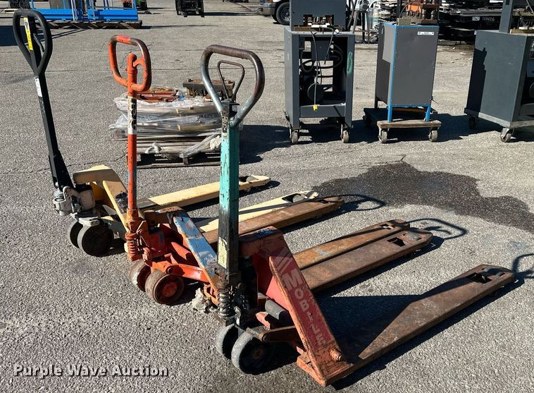 image for item NL9161 (3) pallet jacks 