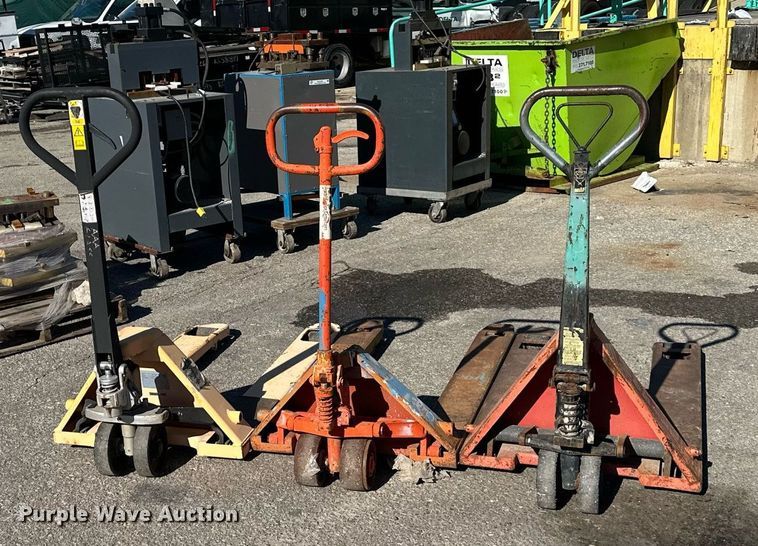 image for item NL9161 (3) pallet jacks 