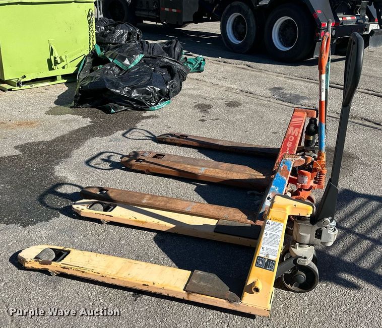 image for item NL9161 (3) pallet jacks 