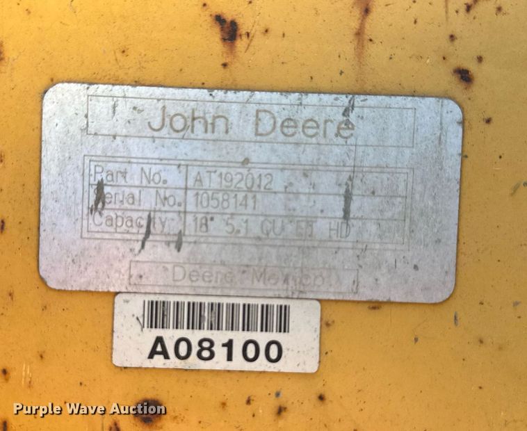 image for item NL9201 (4) backhoe buckets