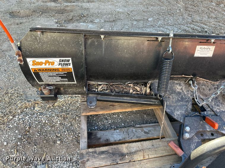 image for item NL9202 Kubota  snow plow